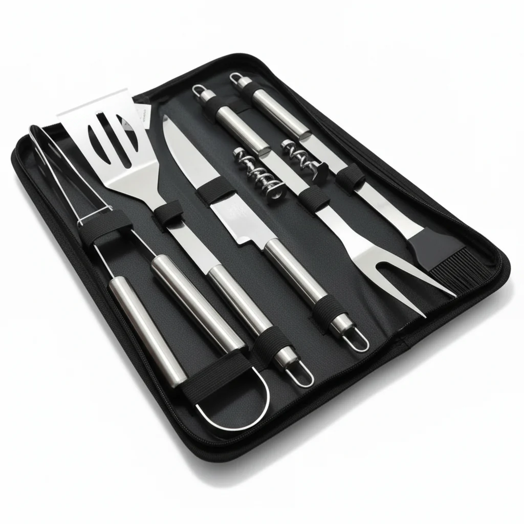 GrillMaster Pro – Stainless Steel Barbecue Tool Set for Outdoors - Image 11