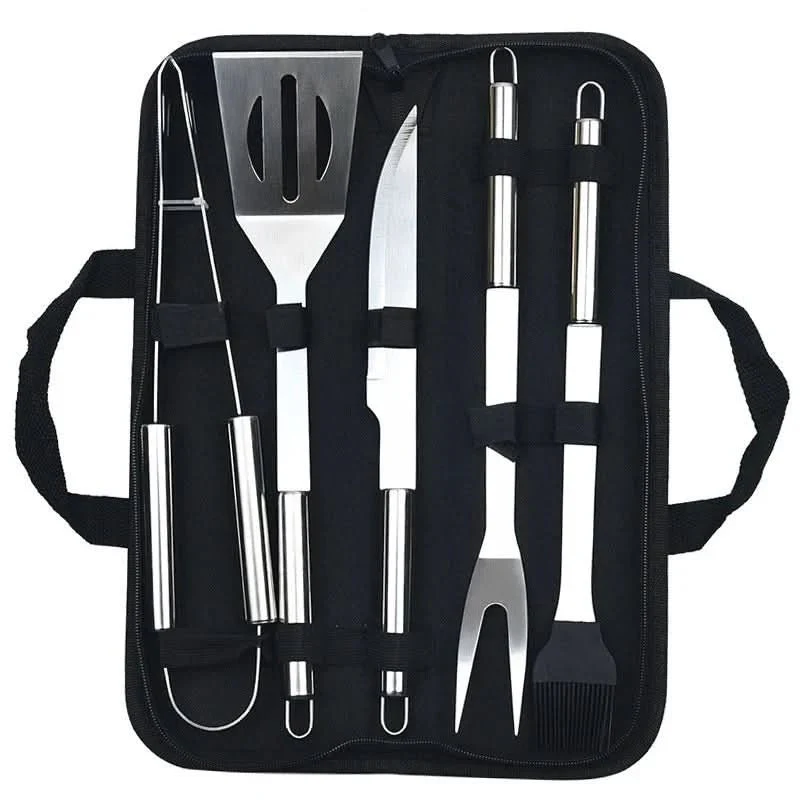 GrillMaster Pro – Stainless Steel Barbecue Tool Set for Outdoors - Image 5