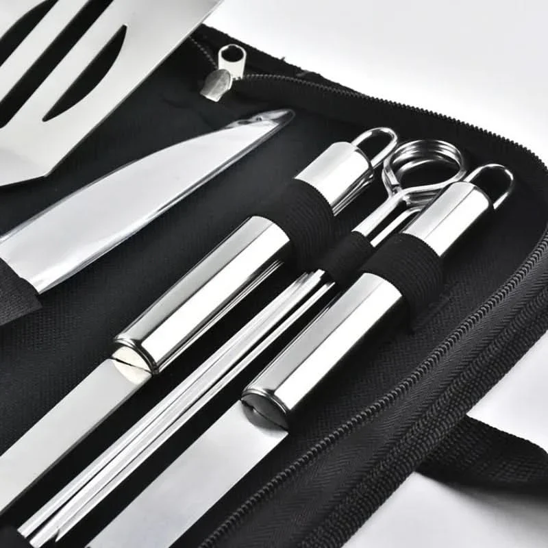 GrillMaster Pro – Stainless Steel Barbecue Tool Set for Outdoors - Image 6