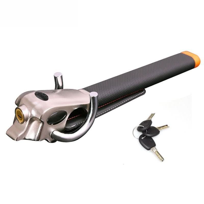 LockShield Premium Steering Wheel Lock with Triple Locking & Alarm - Image 9