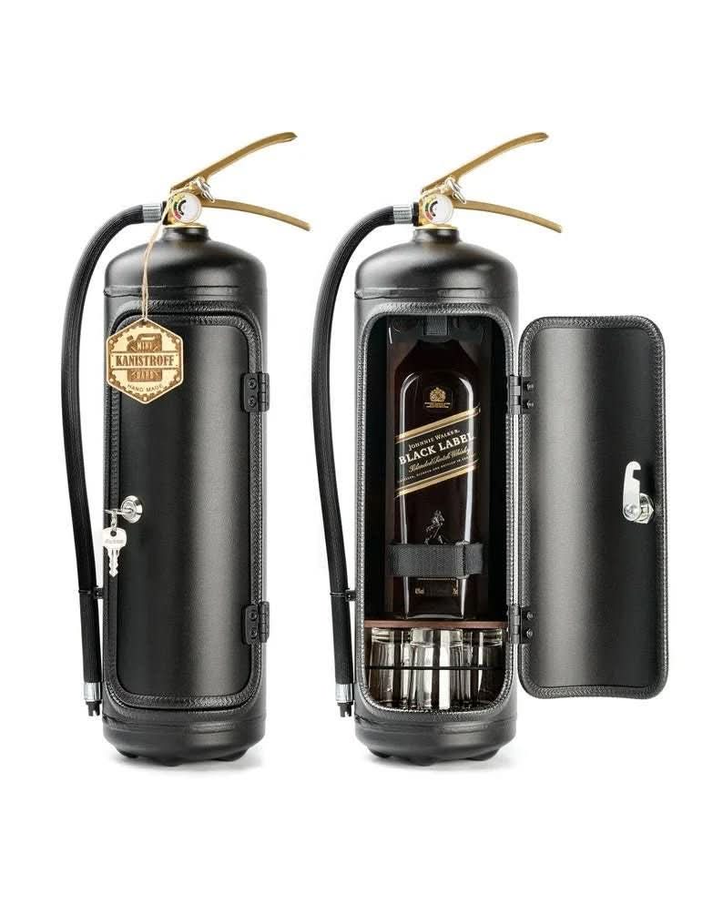 Hidden FireBar - Hidden minibar in fire extinguisher design for stylish storage - Image 5