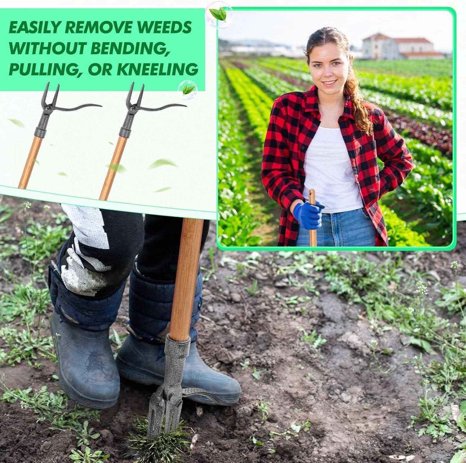 KLAUE Weed Remover – Sturdy Garden Tool - Image 4
