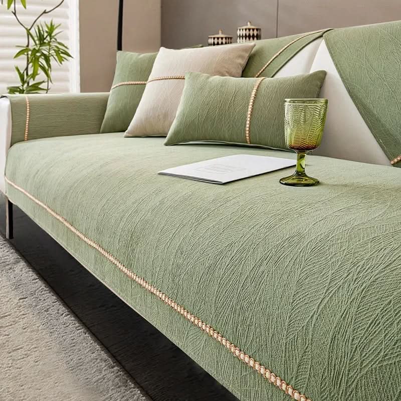 LeinenLux sofa cover - Non-slip & stylish for every living room - Image 11