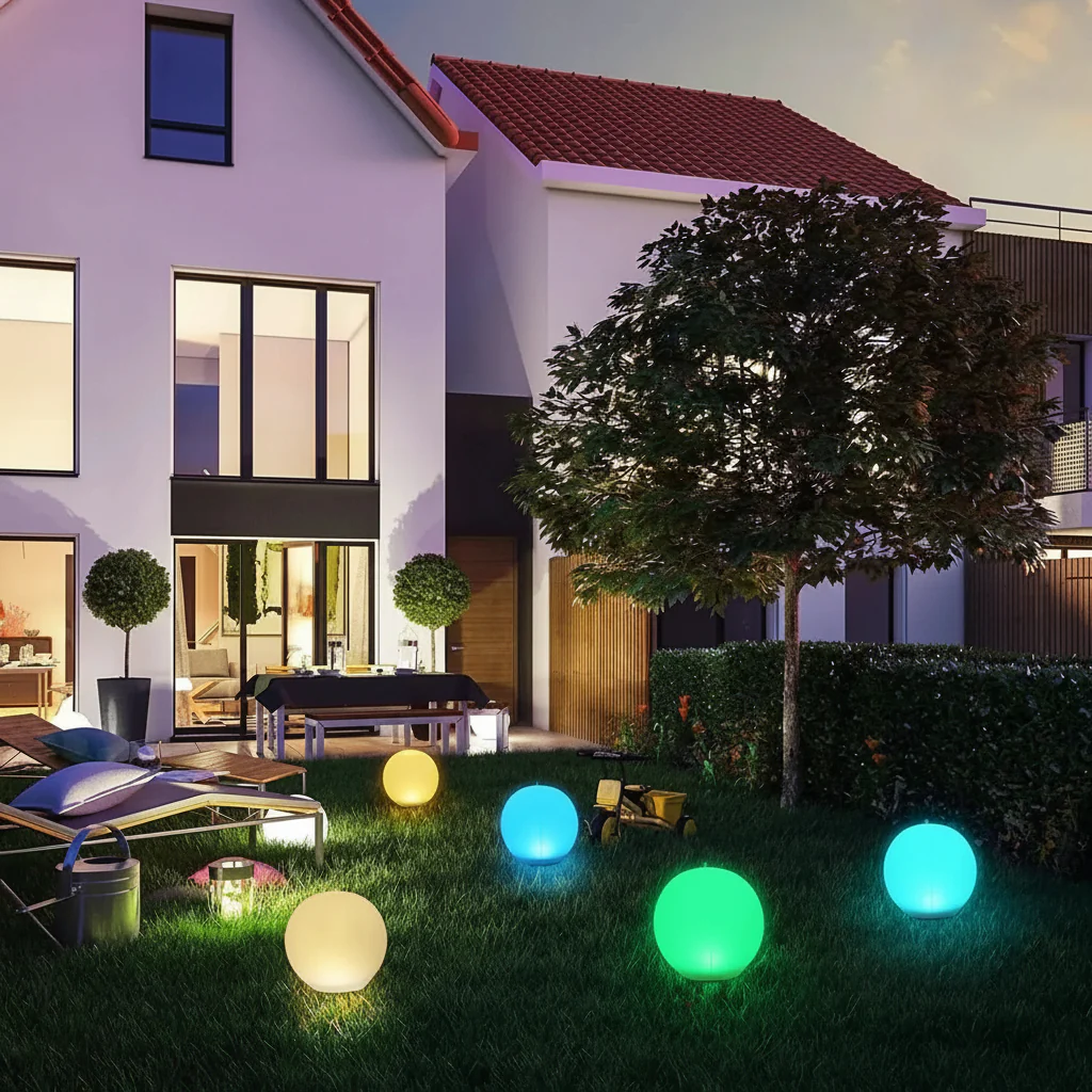 LumaFloat – Color-Changing Solar Floating LED Sphere - Image 4