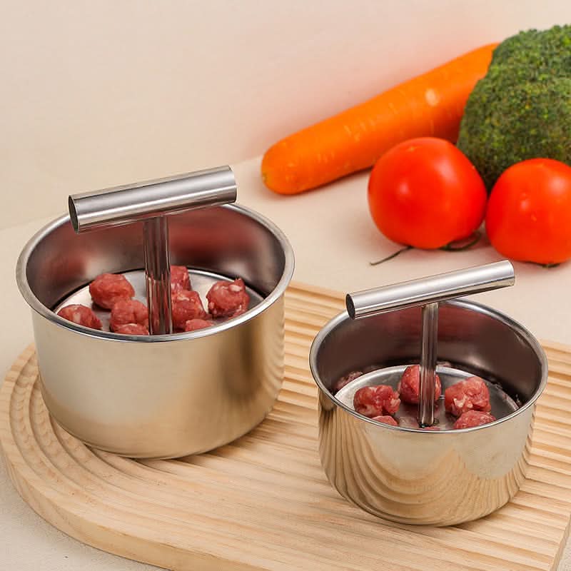 MeatMaster stainless steel meatball mould - Uniform & practical for every kitchen - Image 3