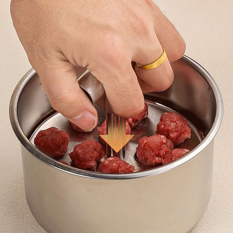 MeatMaster stainless steel meatball mould - Uniform & practical for every kitchen - Image 4