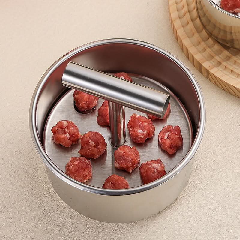 MeatMaster stainless steel meatball mould - Uniform & practical for every kitchen - Image 6