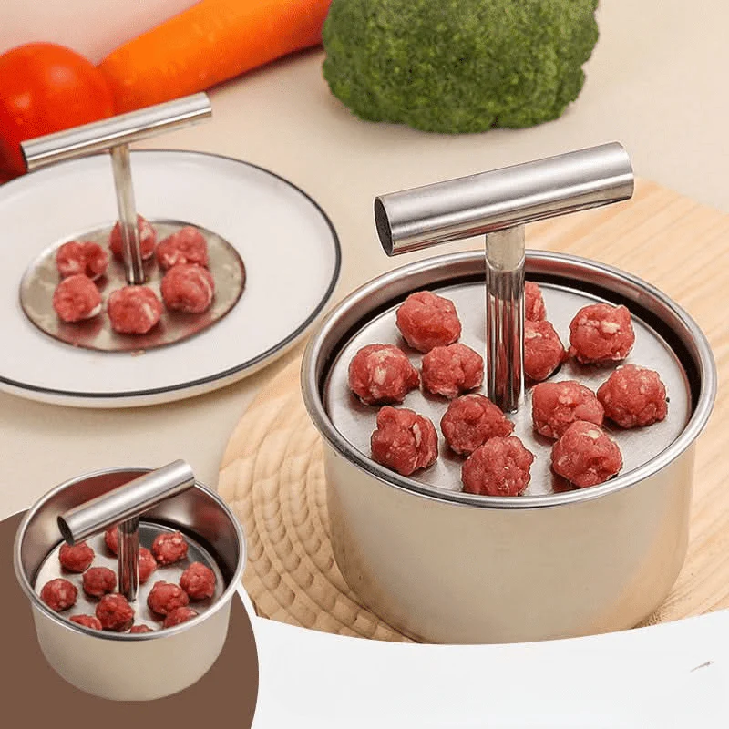 MeatMaster stainless steel meatball mould - Uniform & practical for every kitchen - Image 8