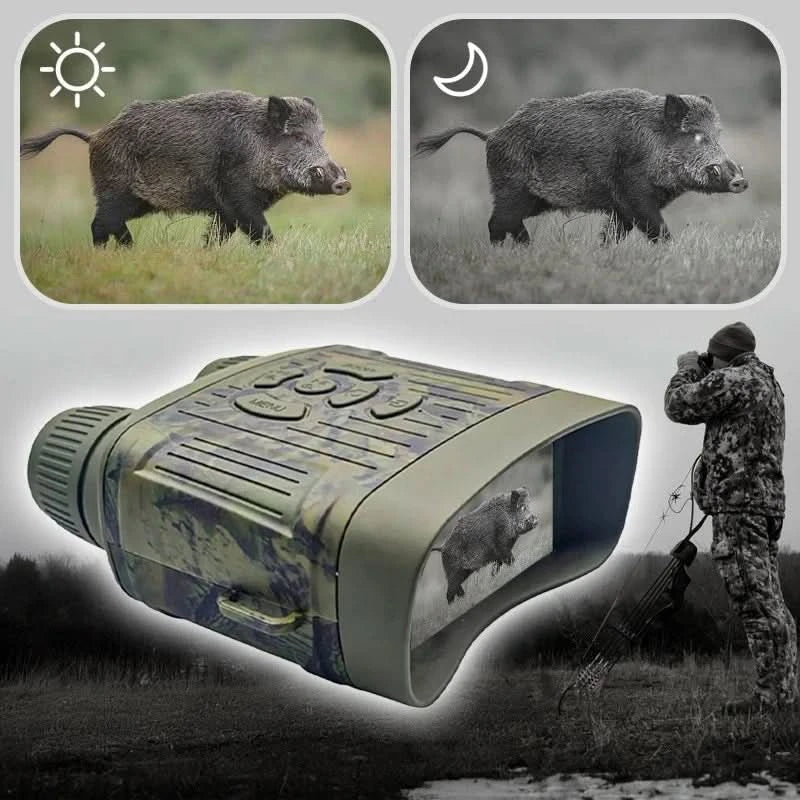 NightPulse Binoculars- Night vision binoculars with 300 m range & recording function - Image 5