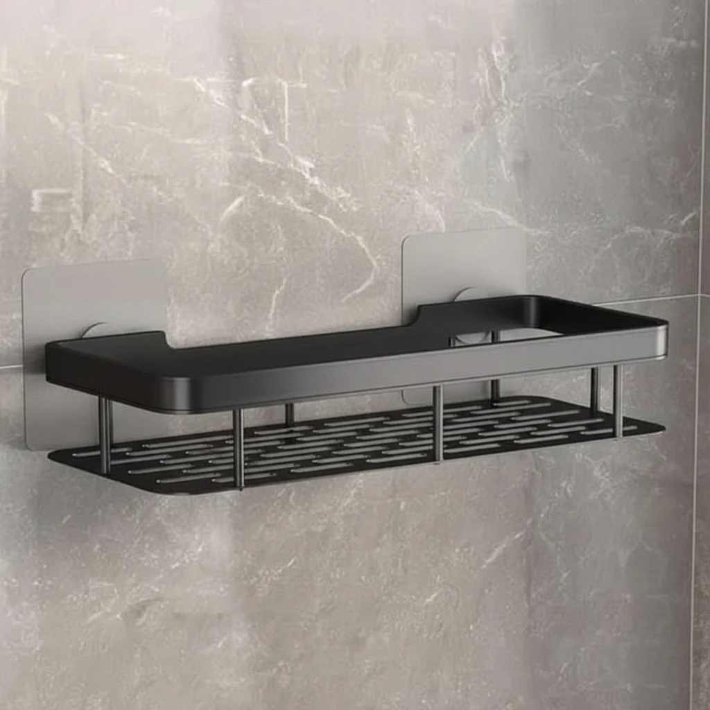 NordicShelf adhesive shelf for the bathroom - drill-free & stylish for every bathroom - Image 13