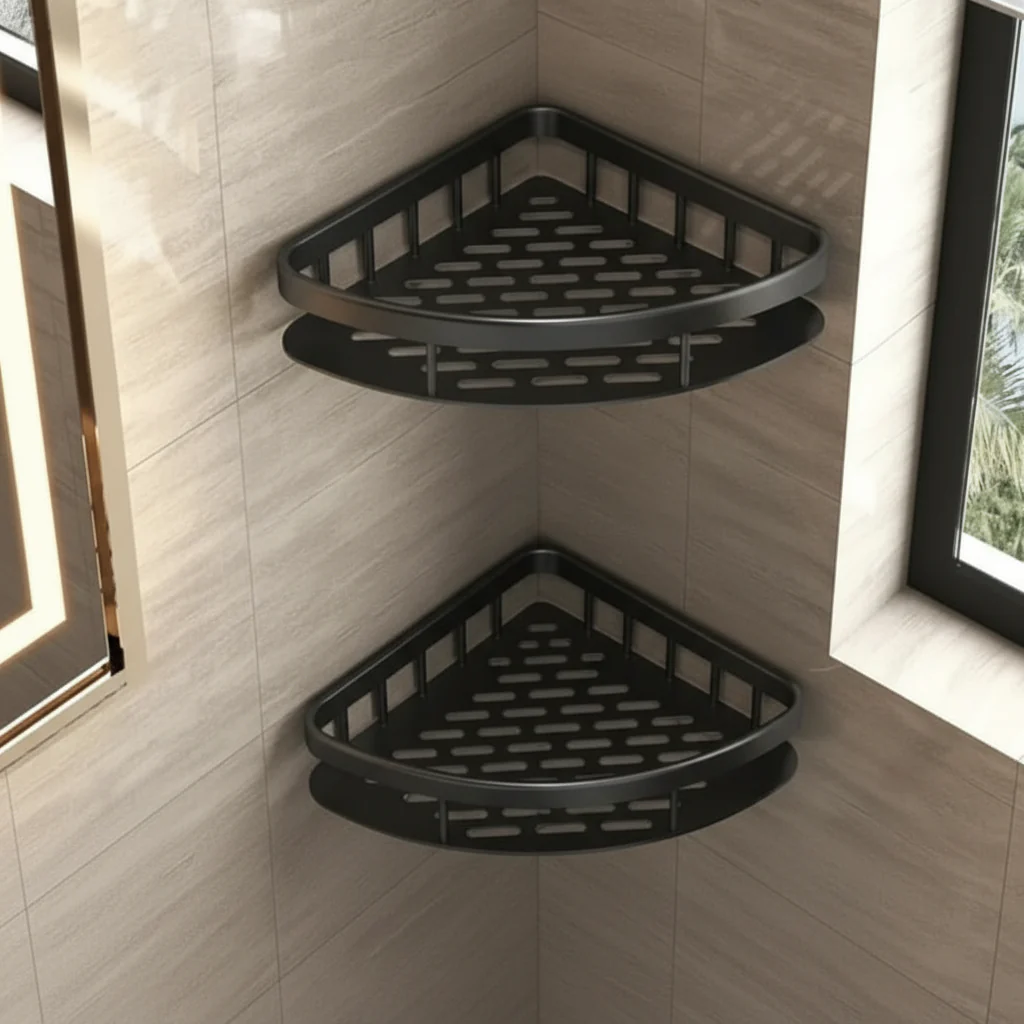 NordicShelf adhesive shelf for the bathroom - drill-free & stylish for every bathroom - Image 20