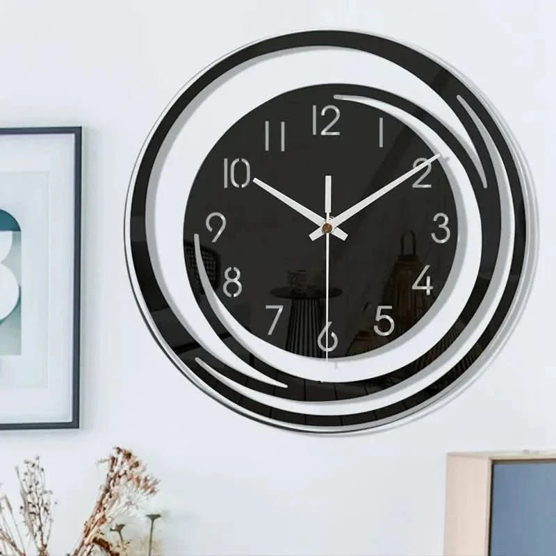 NordicTime acrylic wall clock - Silent & stylish in Scandinavian design - Image 6