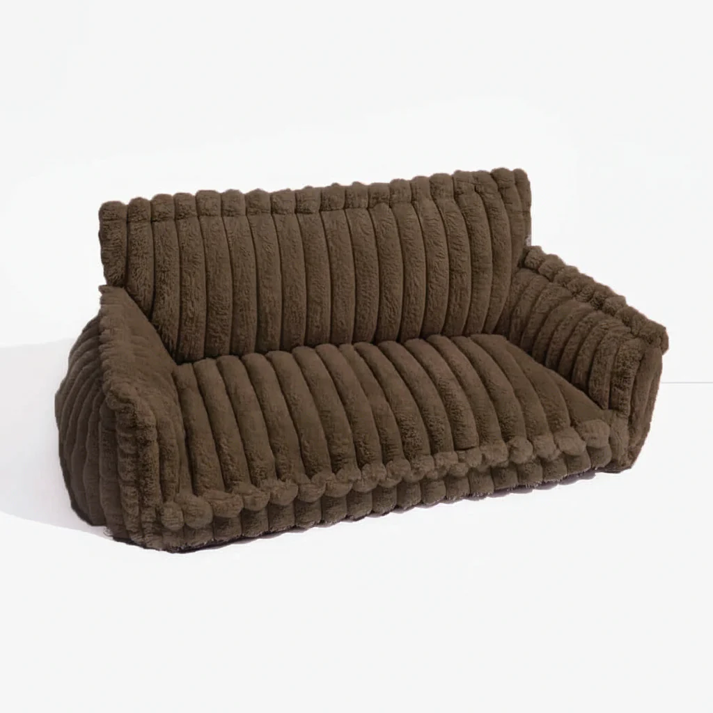 Snoozy Dream - Orthopaedic dog cushion with neck support & fluffy comfort - Image 9