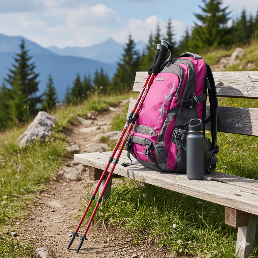 PEAKPATH – Adjustable Trekking Poles for Stability & Comfort - Image 3