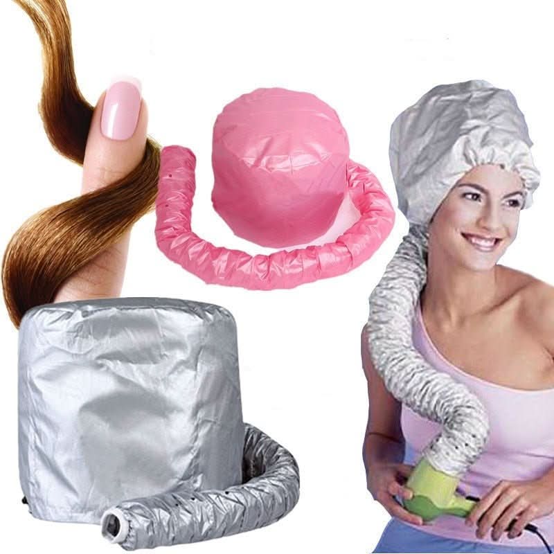 QuickDry - Set of 2 hairdryer caps | Fast & gentle drying for home & travelling - Image 3