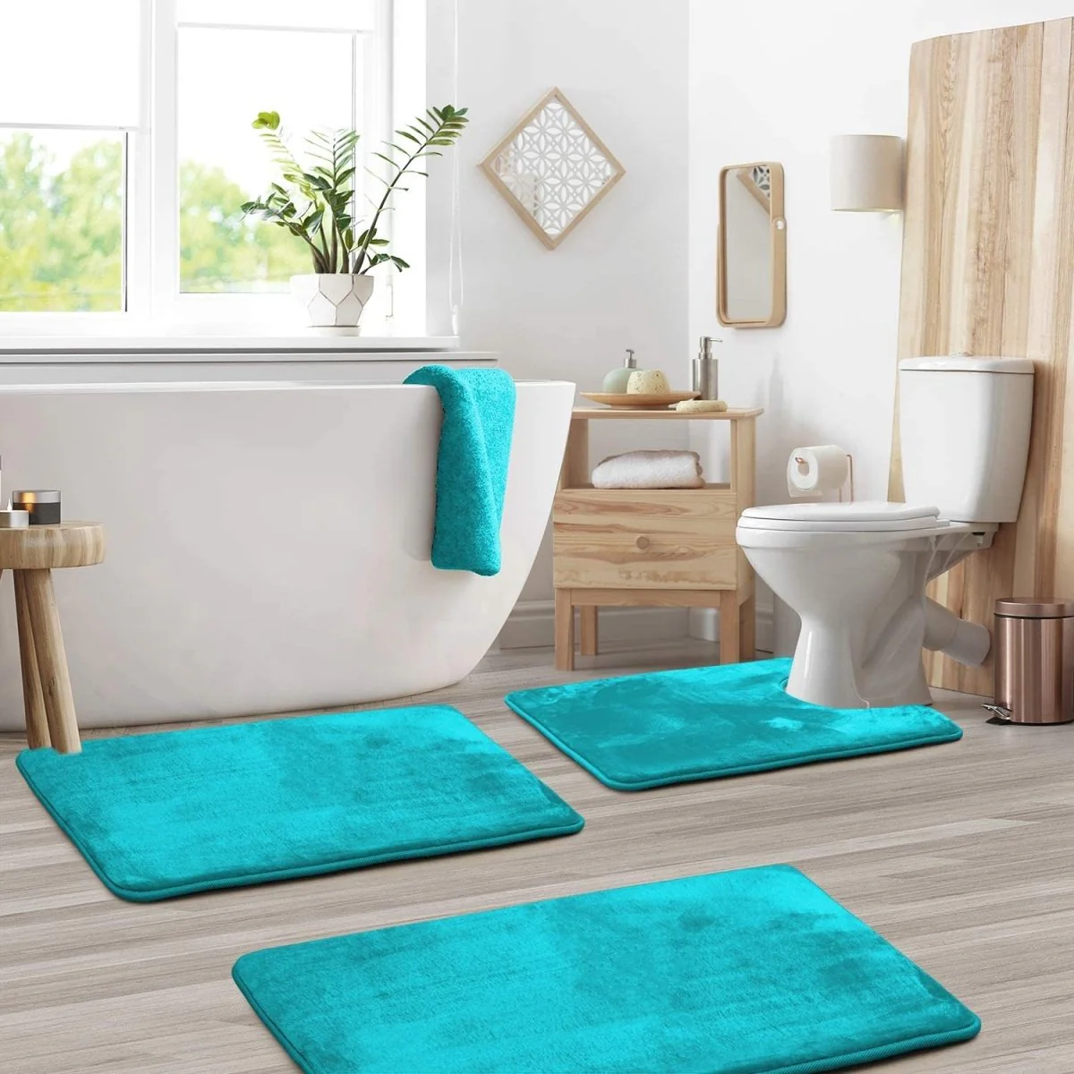 RELAXPAD – Ultra-soft memory foam bath mat set with quick-drying fabric - Image 8