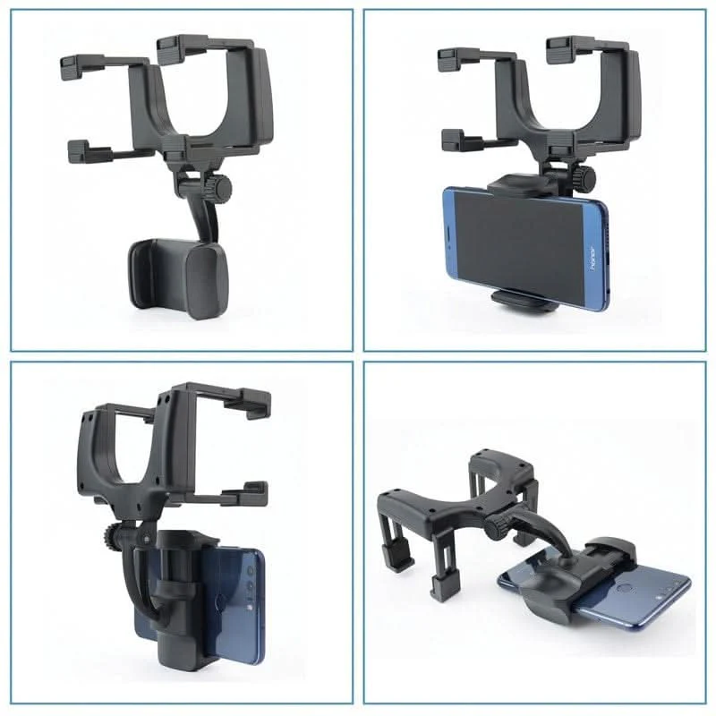 ROADVIEW - Rear-view mirror mobile phone holder for safe driving - Image 6