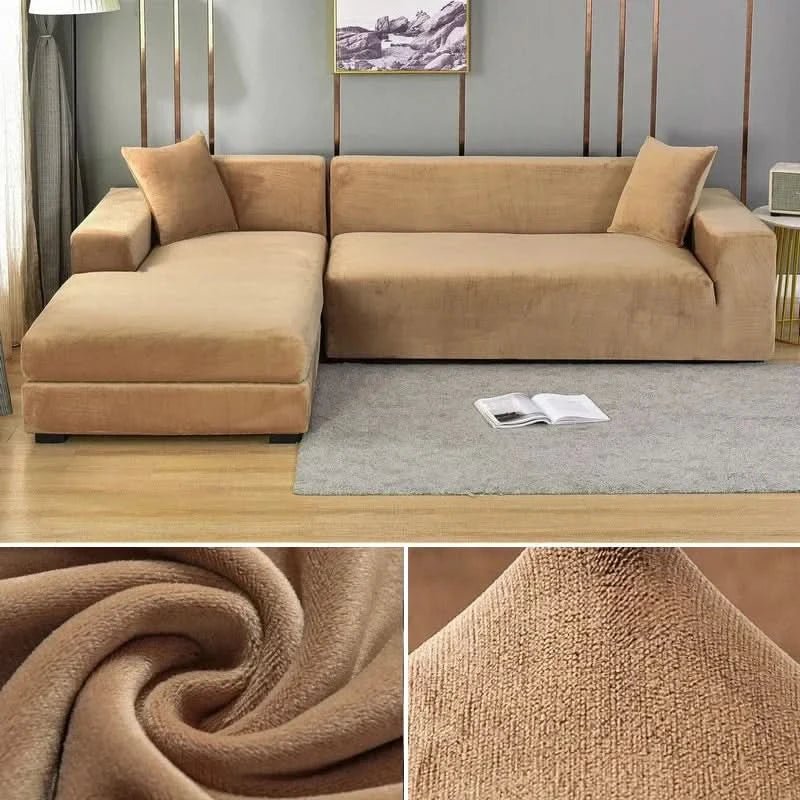 SamtLux sofa cover - Elastic & luxurious for every living room - Image 21