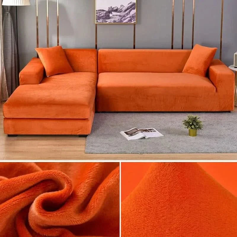 SamtLux sofa cover - Elastic & luxurious for every living room - Image 6