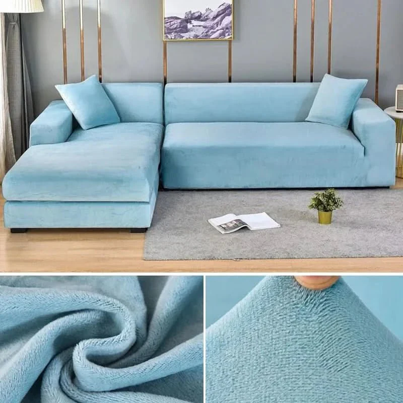 SamtLux sofa cover - Elastic & luxurious for every living room - Image 7