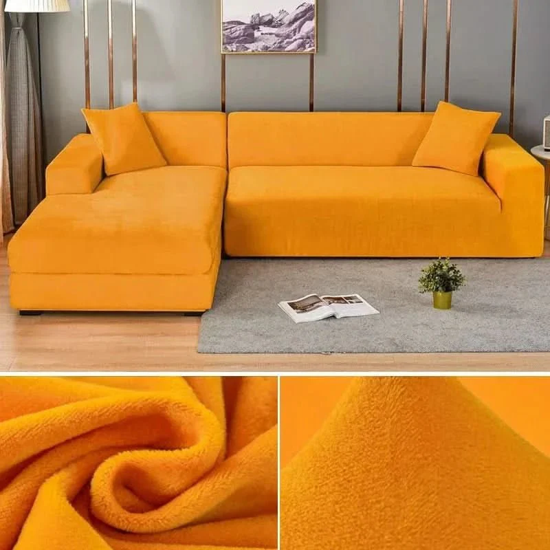 SamtLux sofa cover - Elastic & luxurious for every living room - Image 9