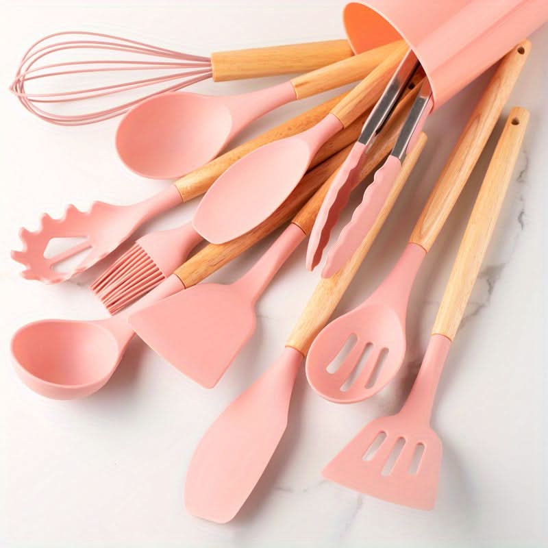 Silicone kitchen utensil set - Heat-resistant & stylish for every kitchen - Image 12