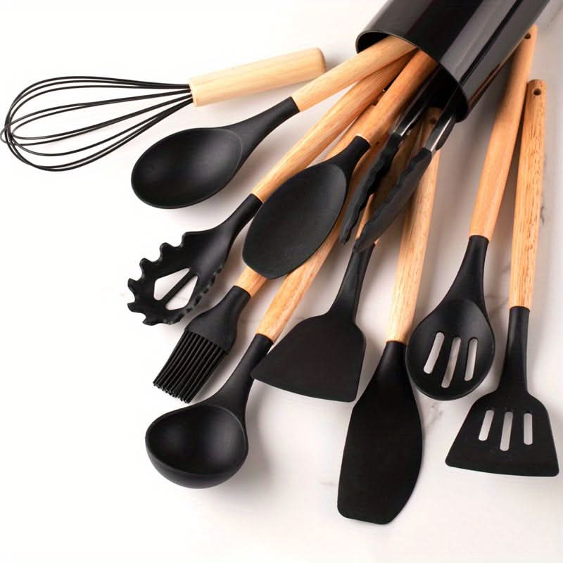 Silicone kitchen utensil set - Heat-resistant & stylish for every kitchen - Image 7
