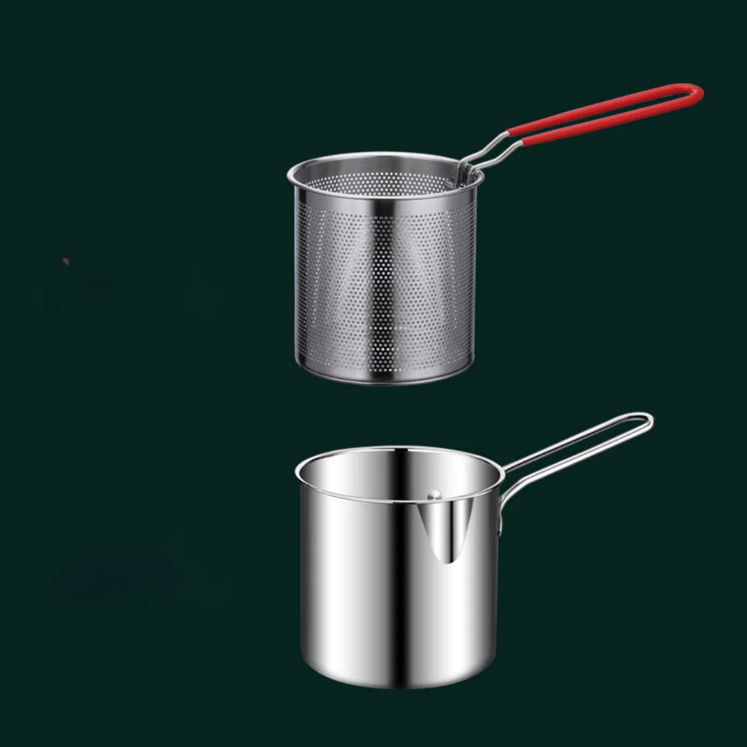 SmartFry Pot - Stainless steel deep fryer with anti-scald handle & oil-saving design - Image 7