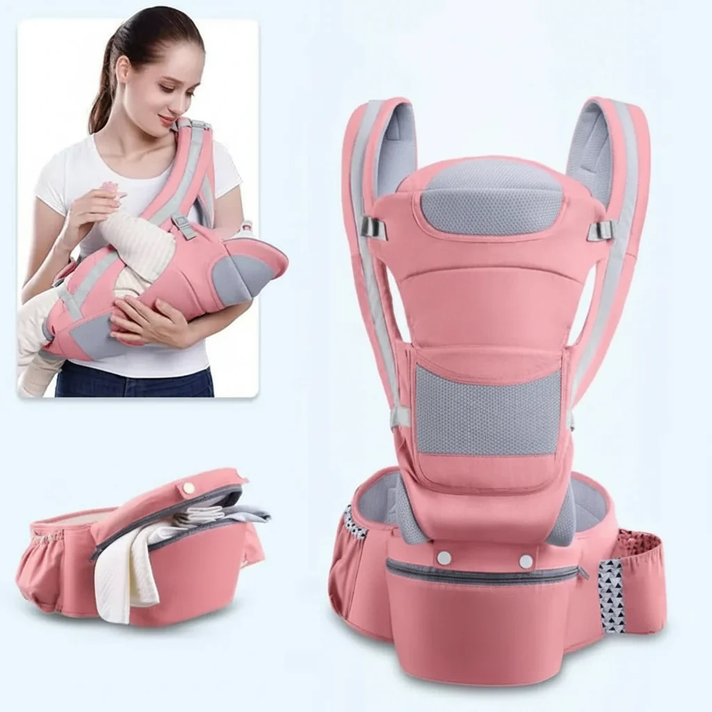 SnuggleHip Baby Carrier - For relaxed carrying & a healthy back - Image 3