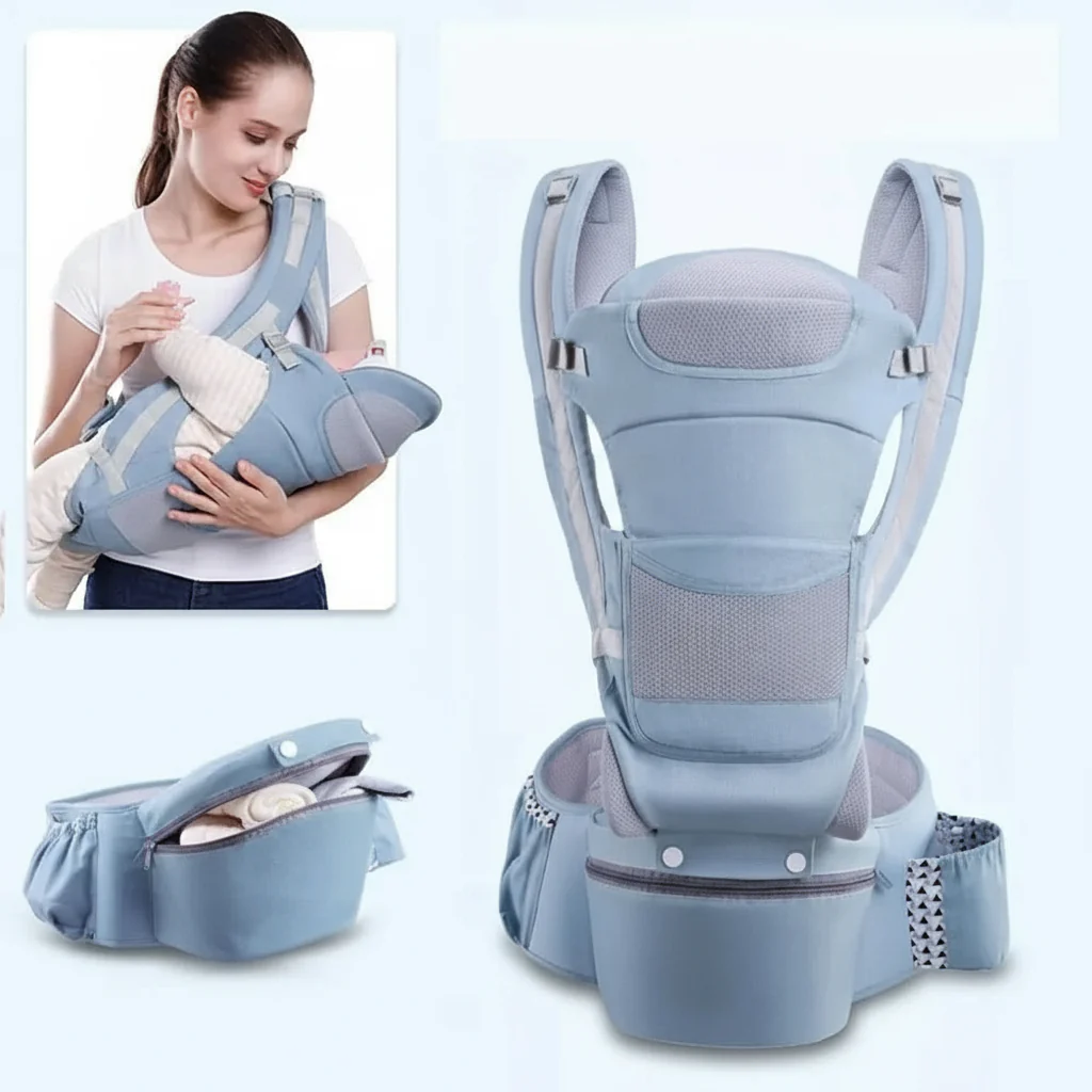 SnuggleHip Baby Carrier - For relaxed carrying & a healthy back - Image 5