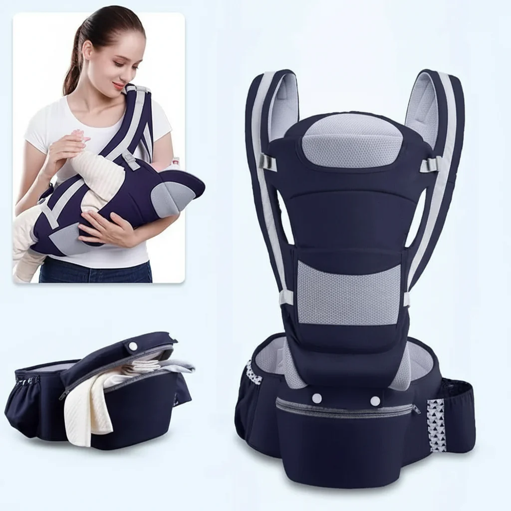 SnuggleHip Baby Carrier - For relaxed carrying & a healthy back - Image 6
