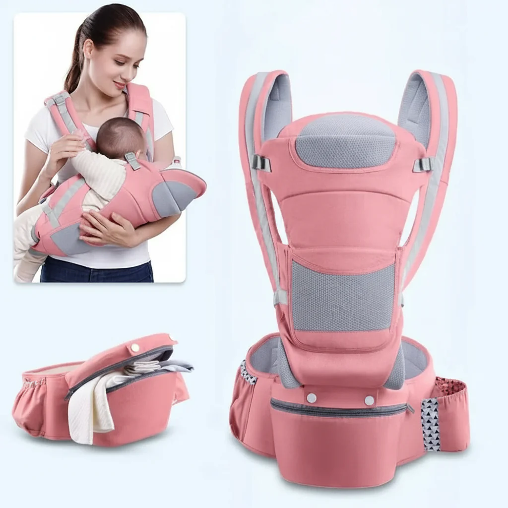 SnuggleHip Baby Carrier - For relaxed carrying & a healthy back - Image 7