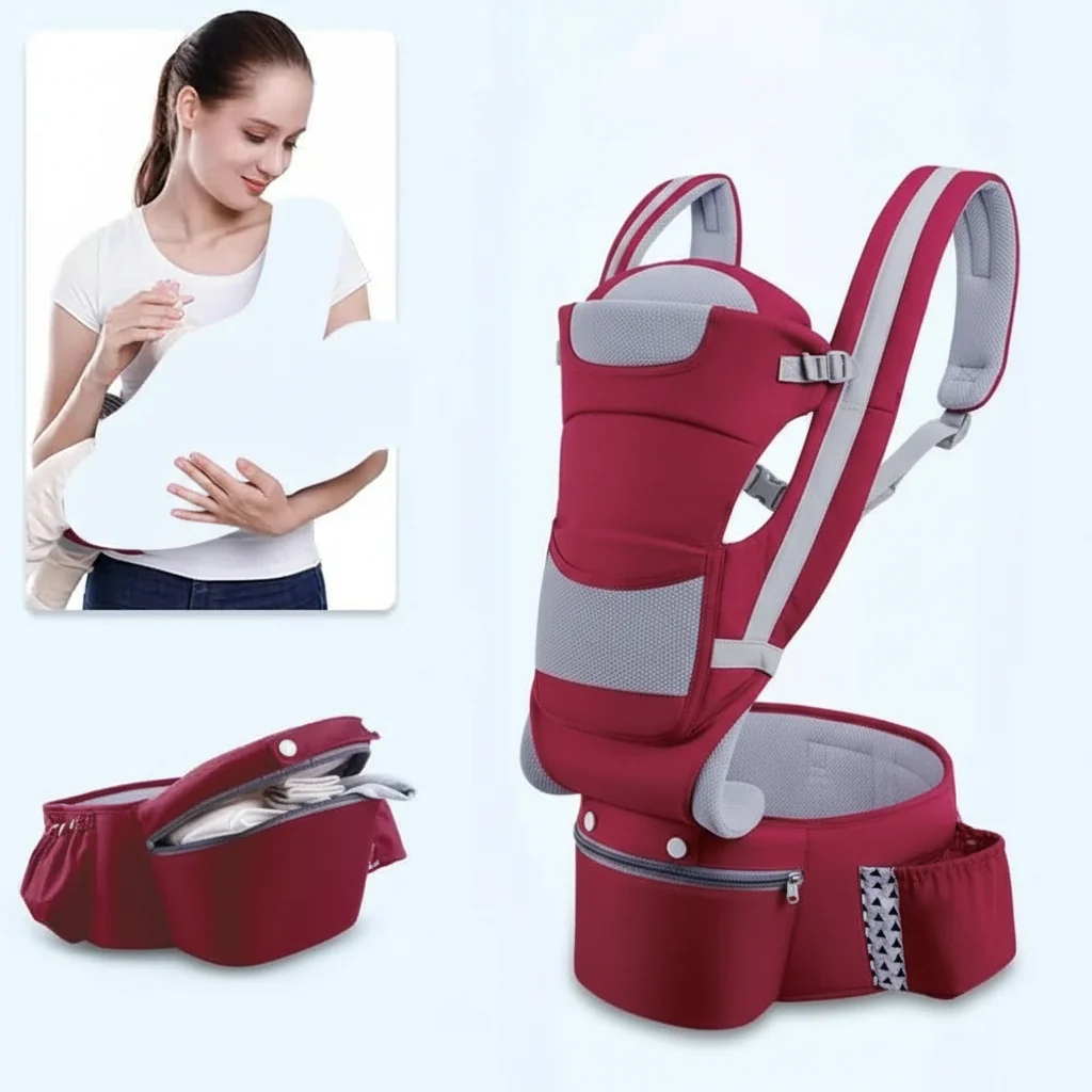 SnuggleHip Baby Carrier - For relaxed carrying & a healthy back - Image 8