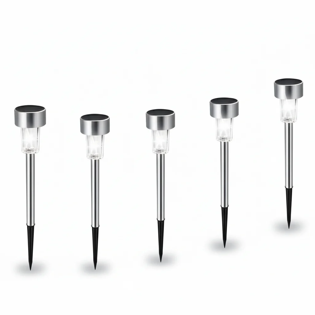 Solar LED lamp for the garden - weatherproof, energy-efficient with integrated light sensor - Image 10