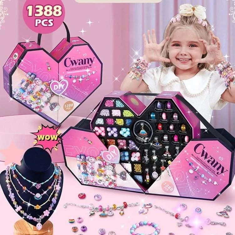 SPARKLINA – Creative Bracelet Craft Kit for Girls with Sparkling Charms - Image 25