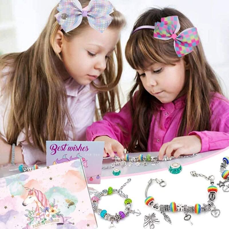 SPARKLINA – Creative Bracelet Craft Kit for Girls with Sparkling Charms - Image 3