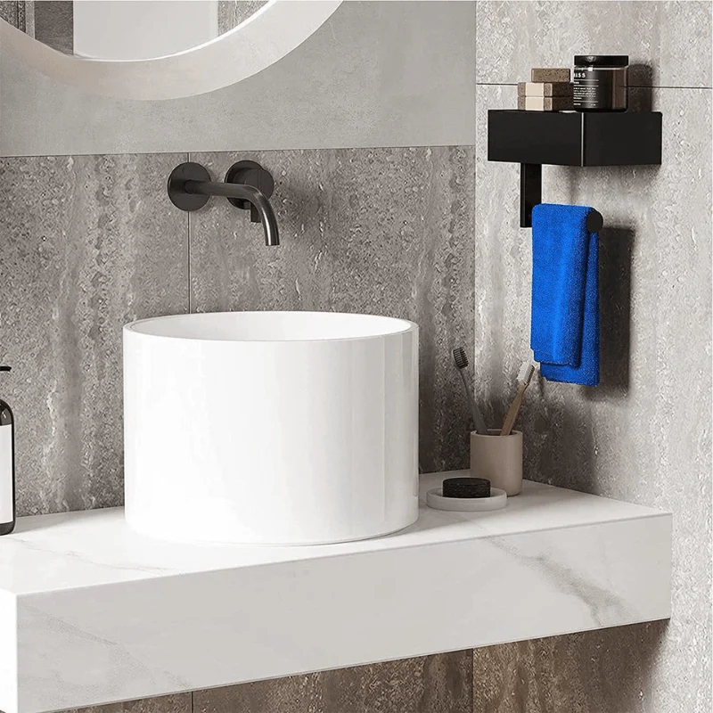StahlDeluxe Toilet Paper Holder - Stainless steel with multifunctional storage compartment for your bathroom - Image 4
