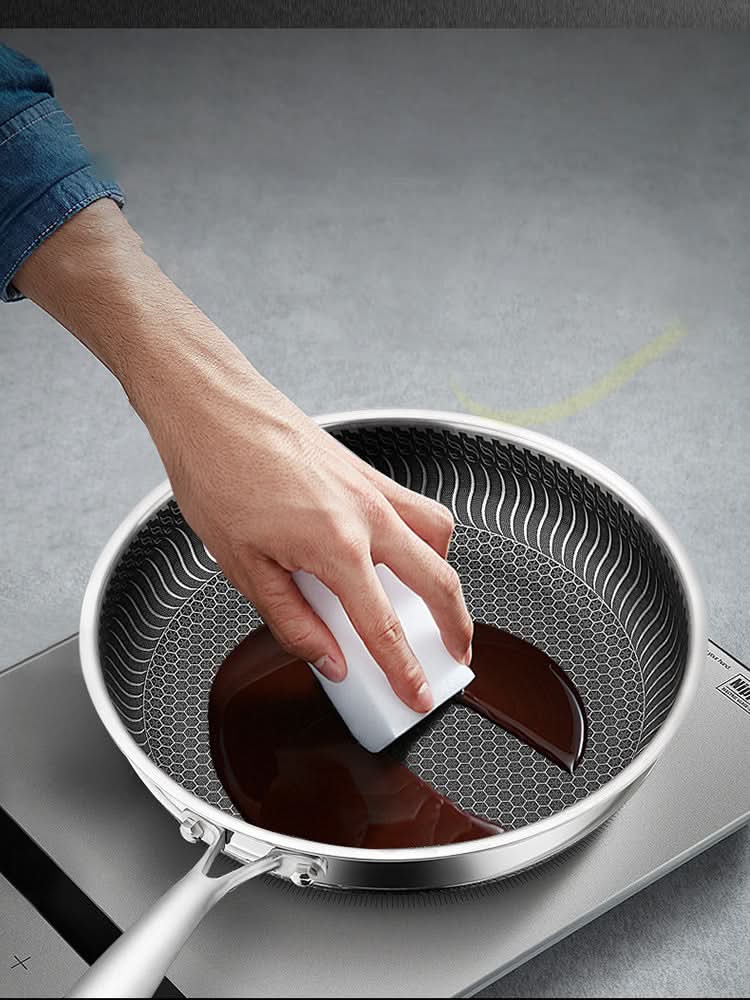 SteelCore stainless steel frying pan - Energy-saving & durable for perfect cooking - Image 6