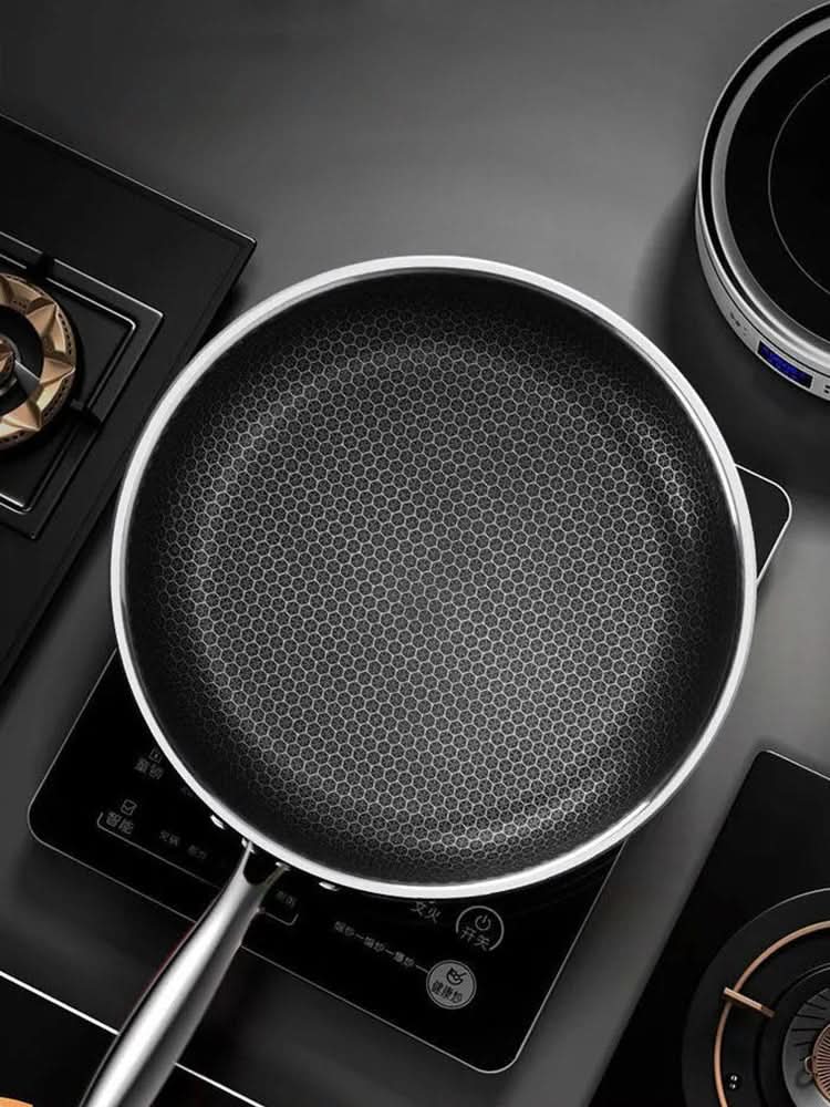 SteelCore stainless steel frying pan - Energy-saving & durable for perfect cooking - Image 8