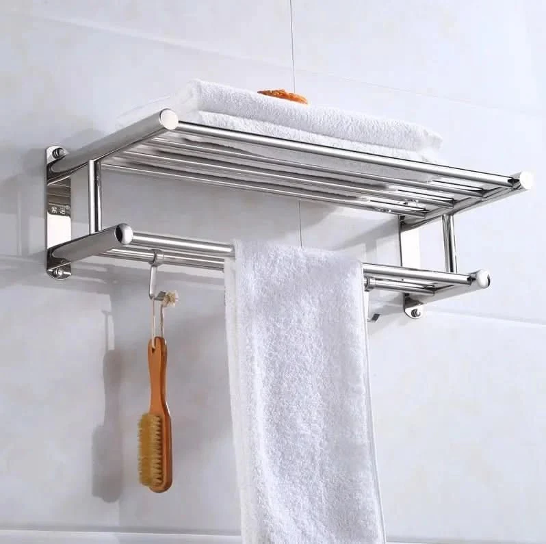 SteelRack stainless steel towel rail - Space-saving & stylish for every bathroom - Image 5