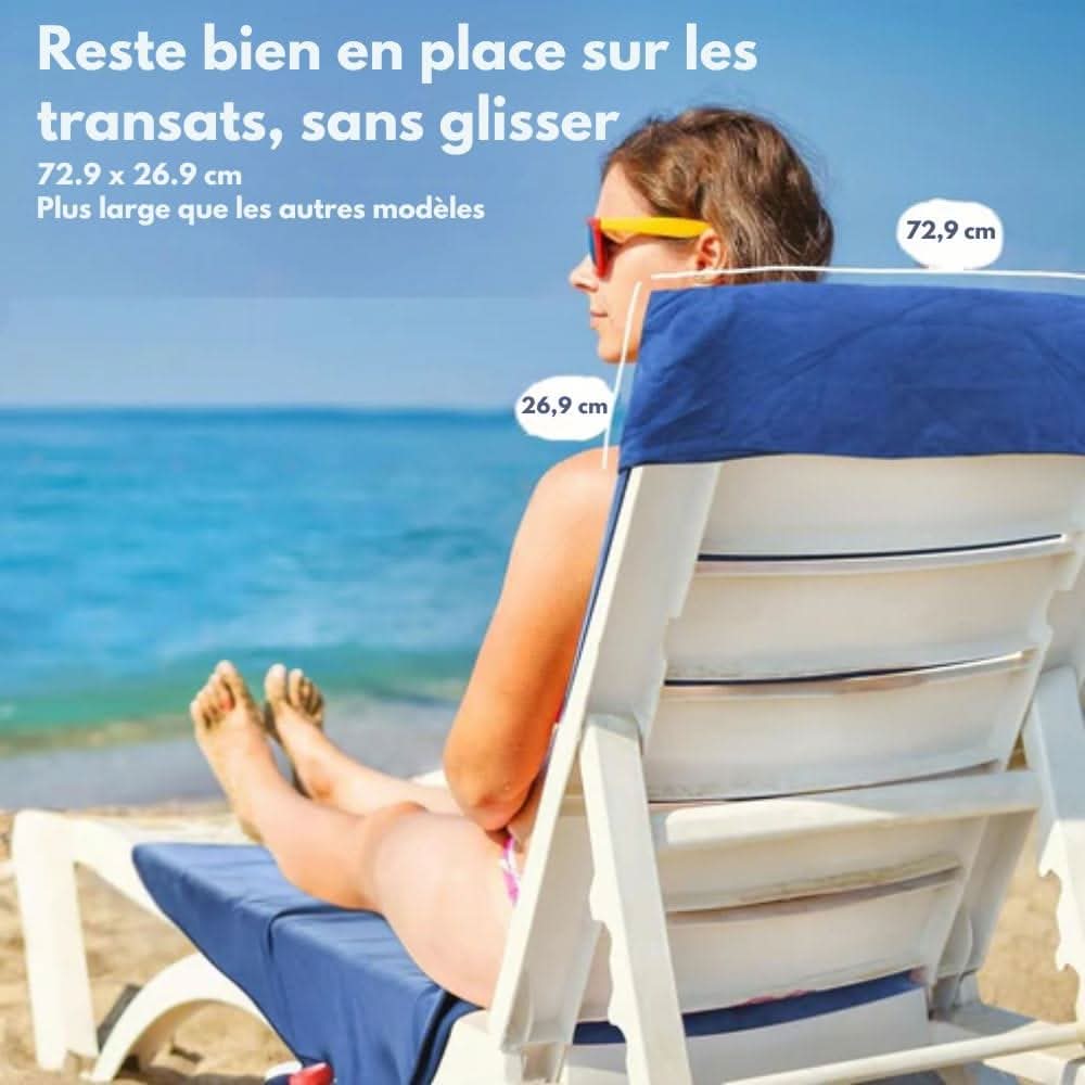 SUNLOUNGE TOWEL - Towel with pockets & non-slip grip for deckchairs - Image 10