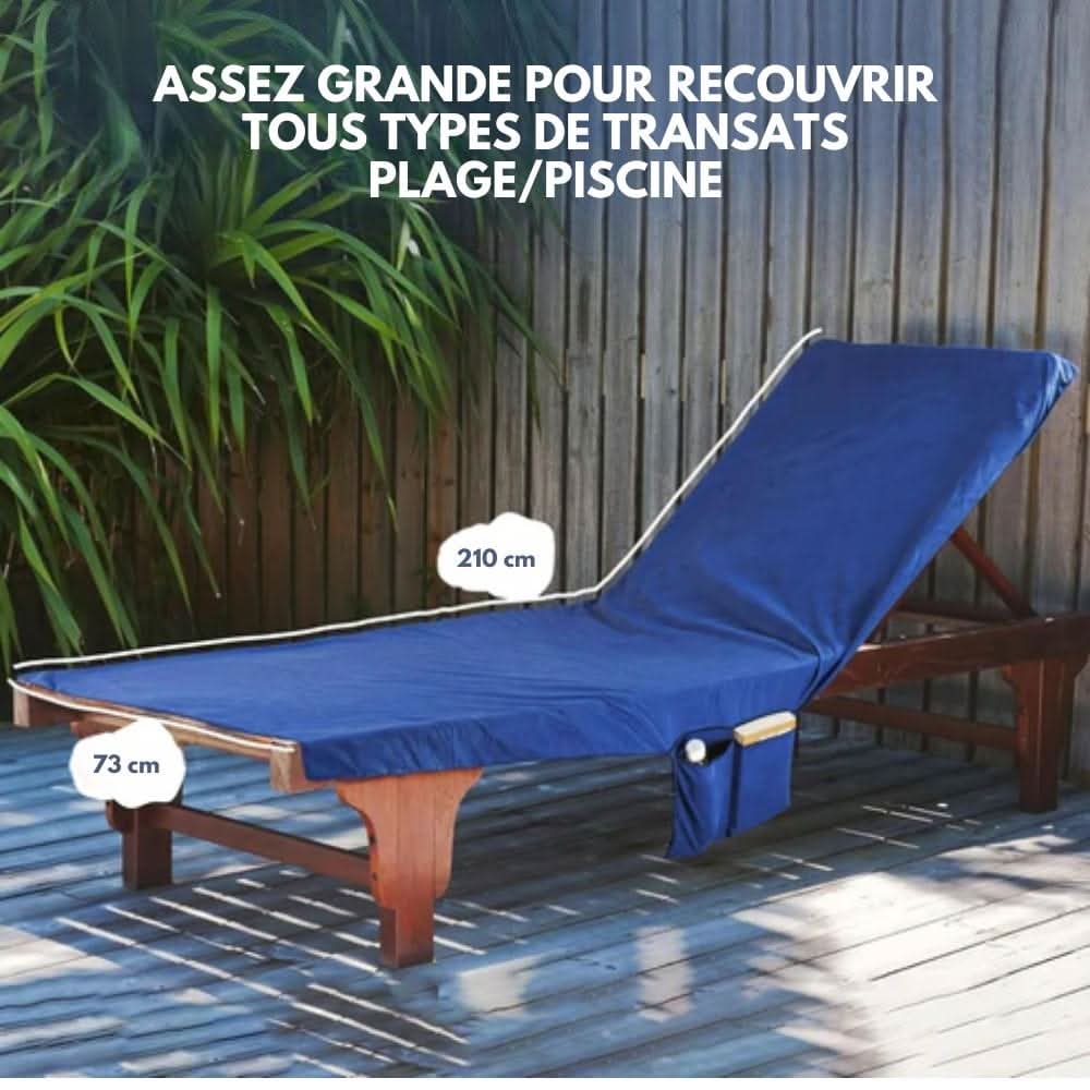 SUNLOUNGE TOWEL - Towel with pockets & non-slip grip for deckchairs - Image 11