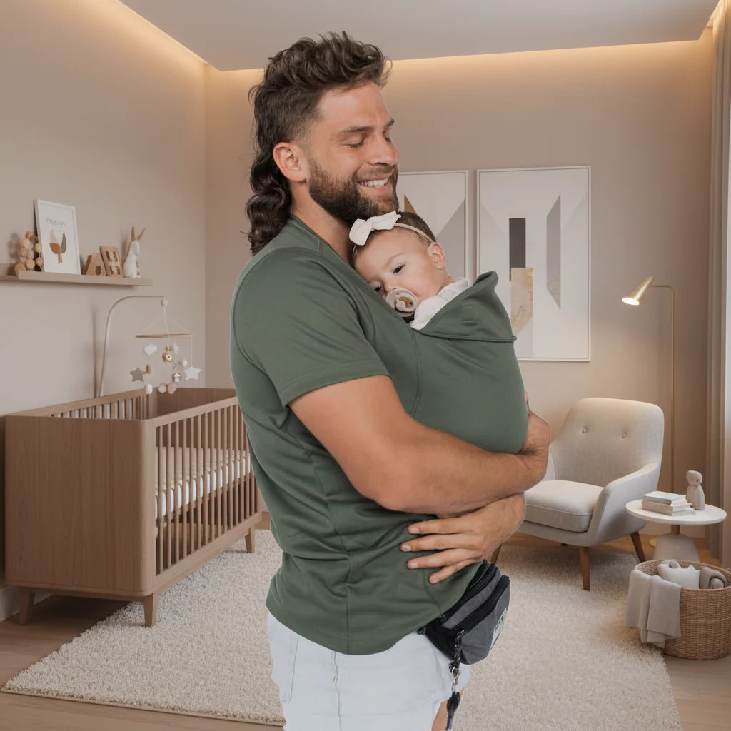 T-shirt baby carrier - Ergonomic and breathable for comfort and style - Image 10
