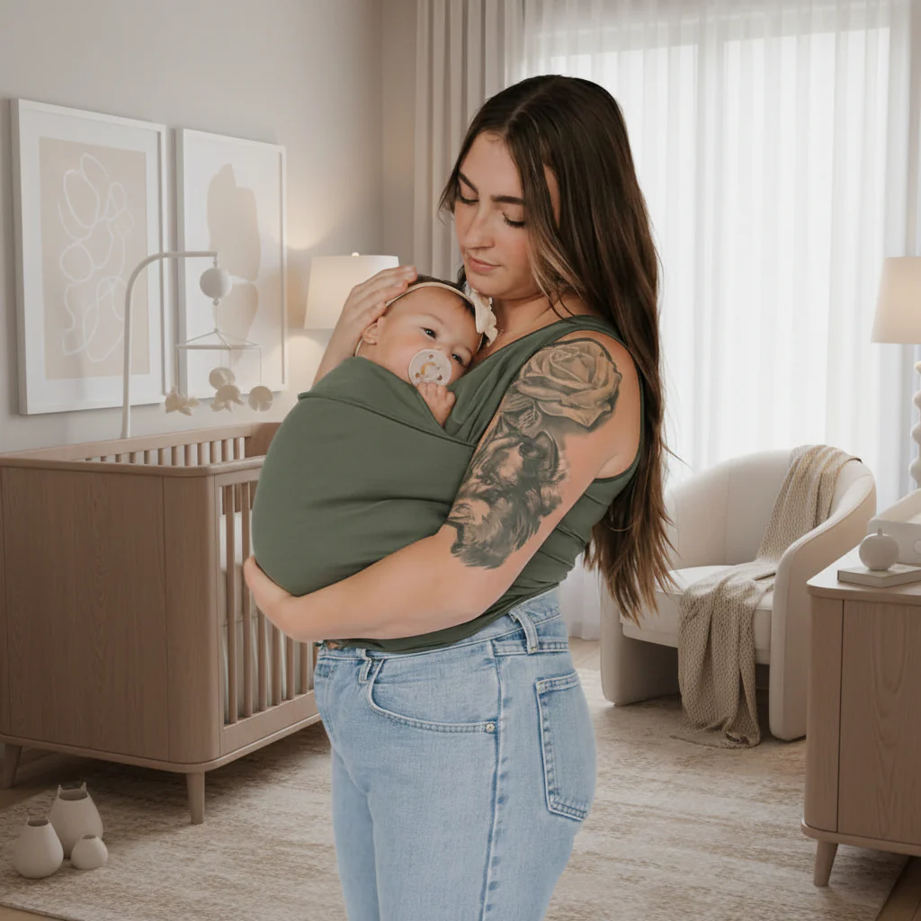 T-shirt baby carrier - Ergonomic and breathable for comfort and style - Image 7