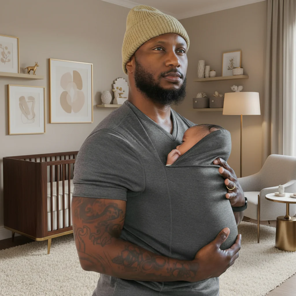 T-shirt baby carrier - Ergonomic and breathable for comfort and style - Image 9