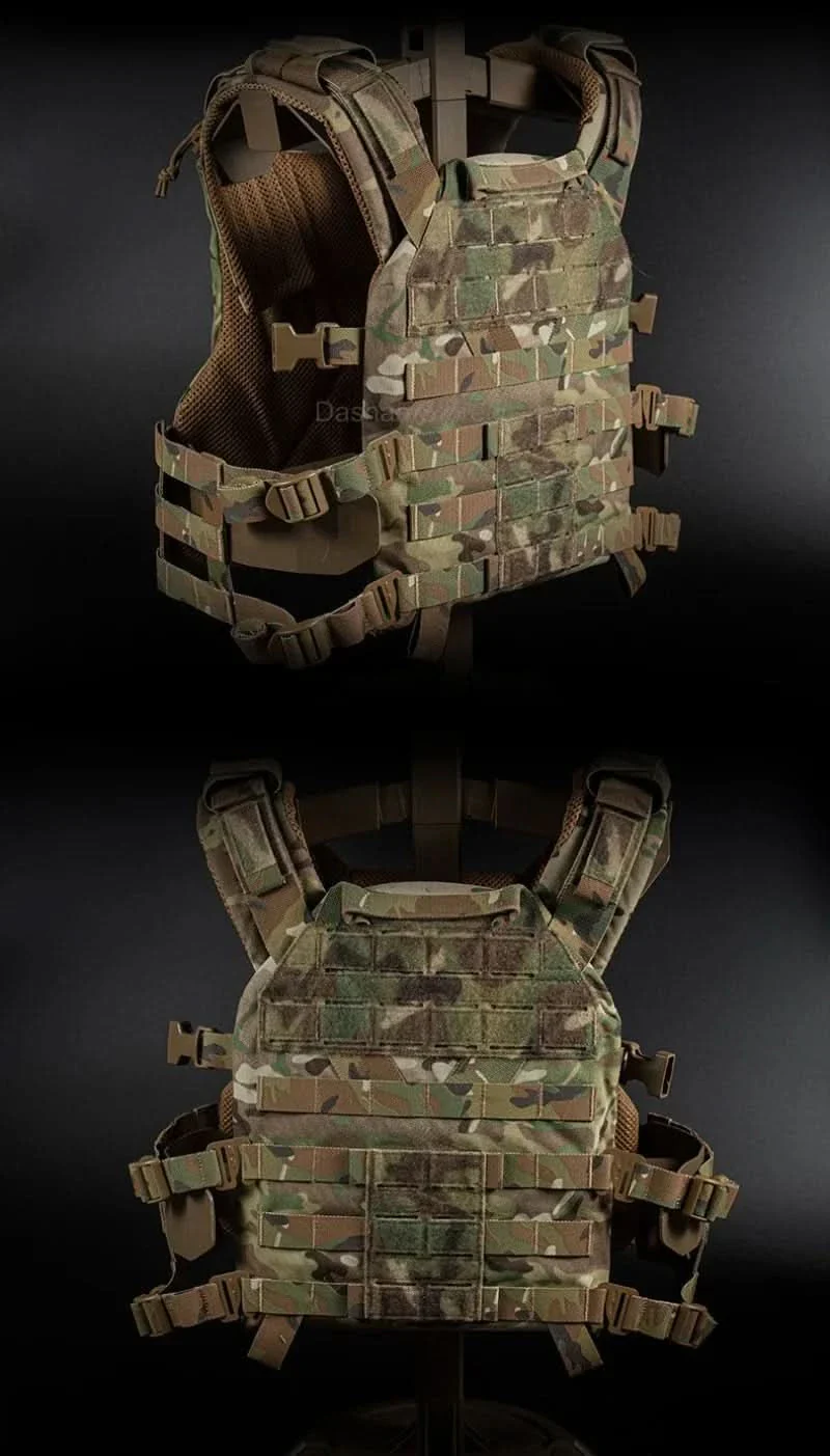 TACTICAL ARMOR CARRIER - Modular protective waistcoat with laser-cut MOLLE & quick-release system - Image 4