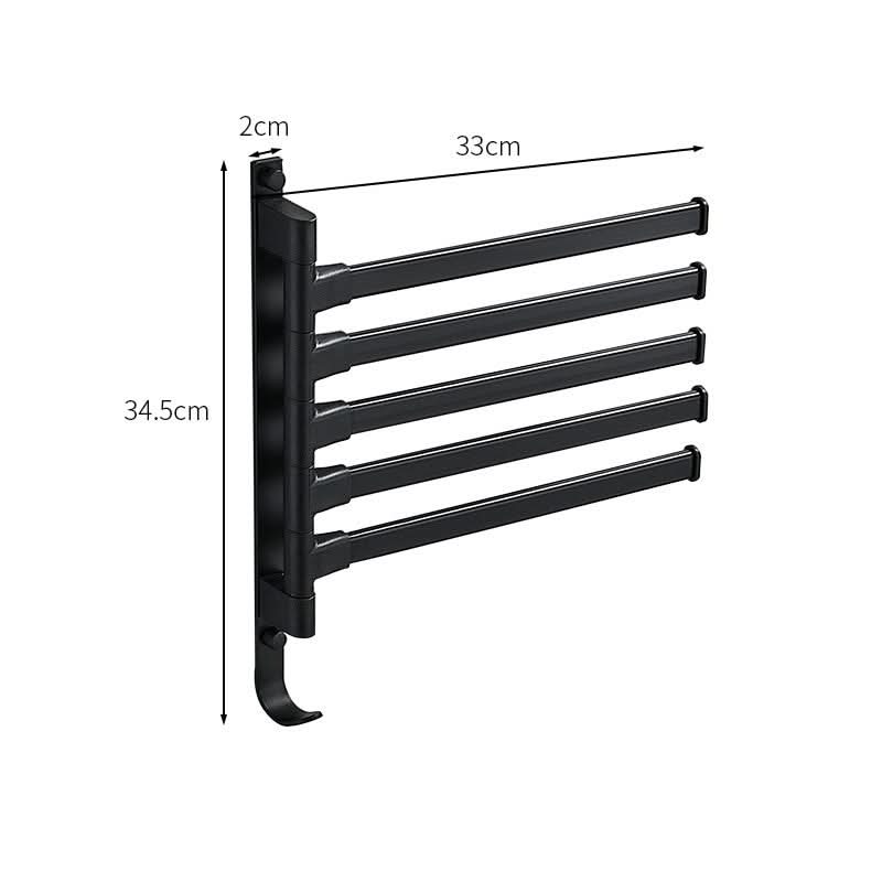 TIDYRACK – 5-Arm Towel Holder with Modern Design - Image 4