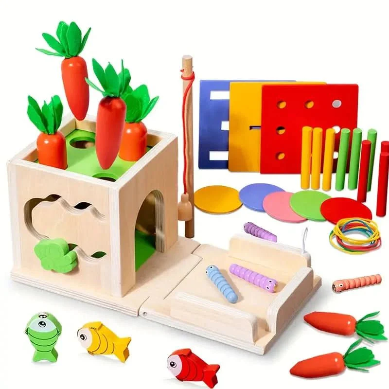 TinyTrail PlayCube - 8-in-1 Montessori play box for babies - Promotes development and creativity - Image 5