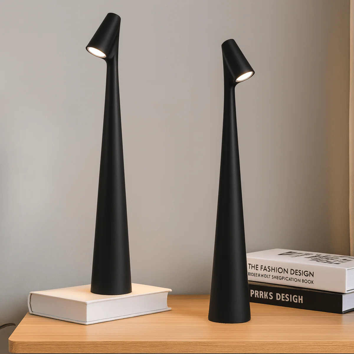 Metal table lamp - Rechargeable & stylish for indoors & outdoors - Image 4