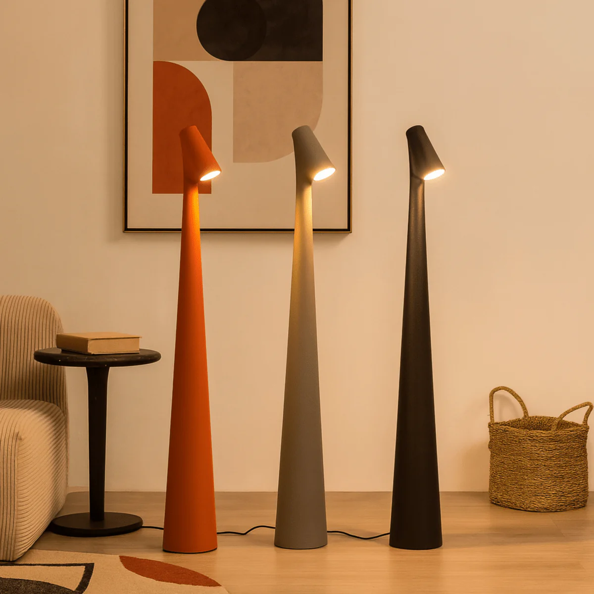 Metal table lamp - Rechargeable & stylish for indoors & outdoors - Image 9